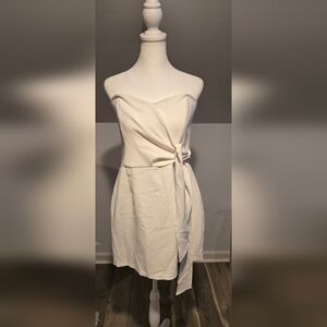 French Connection White Mini Dress